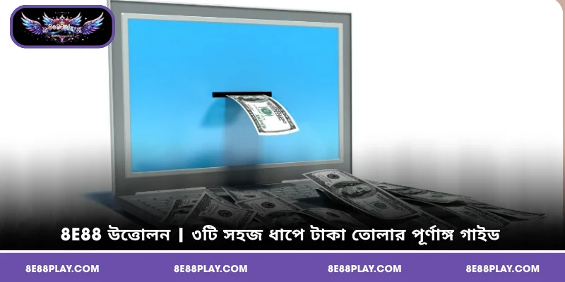 8E88 উত্তোলন | ৩টি সহজ ধাপে টাকা তোলার পূর্ণাঙ্গ গাইড
