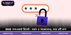 8E88 পাসওয়ার্ড রিসেট - সরল ও সহজবোধ্য, মাত্র ৩টি ধাপ