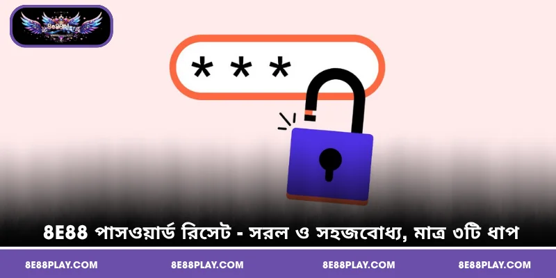 8E88 পাসওয়ার্ড রিসেট - সরল ও সহজবোধ্য, মাত্র ৩টি ধাপ