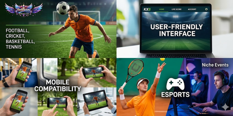 Main Features of KX8 Sports